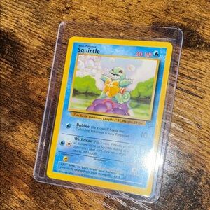 Squirtle Pokémon Card